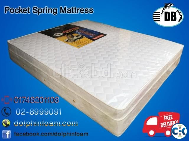 Dolphin Pocket Spring Mattress large image 0