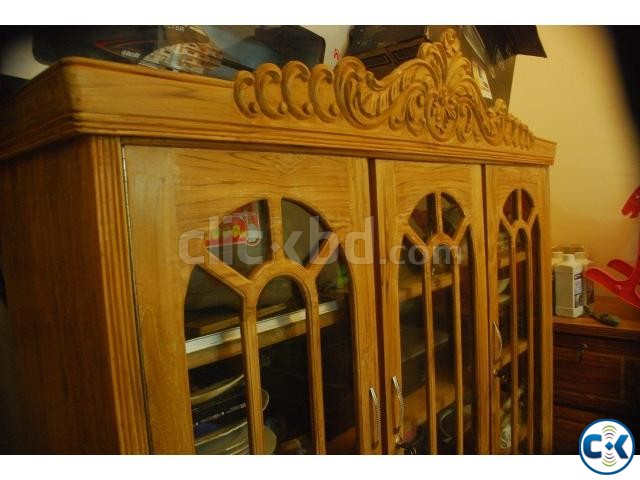 Original Ctg Teak Sagoon Showcase Cabinet large image 0