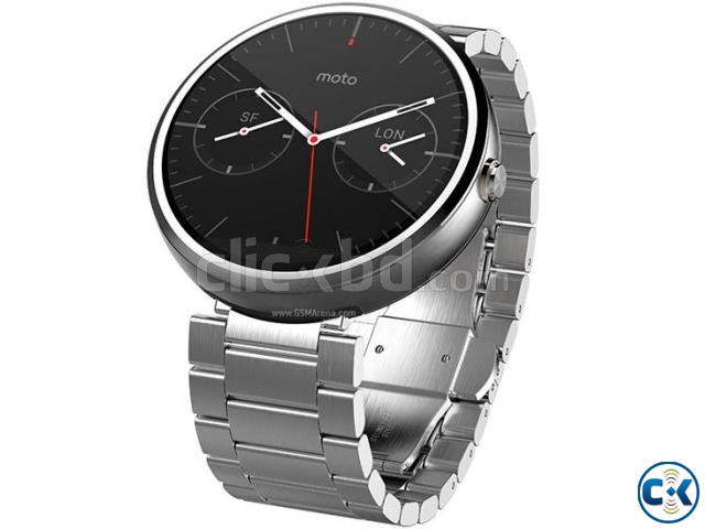 Brand New Moto 360 Steel Belt See Inside  large image 0