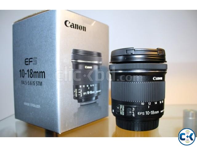 Canon 10-18mm STM Ultrawide Lens large image 0
