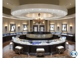 Jewellery Showroom 3D Interior Design