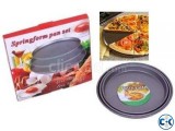 Hi-Quality Non-Stick Pizza Pan 3pc Set.