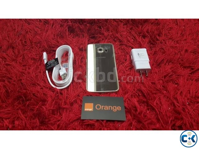 Samsung S6 EDGE 64GB GOLDEN NEW large image 0