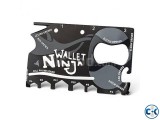 WALLET NINJA MULTI-TOOL 18 IN 1 