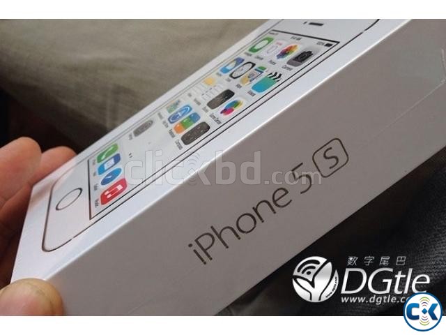 iPhone 5S 32GB factory unlock intact boxed large image 0