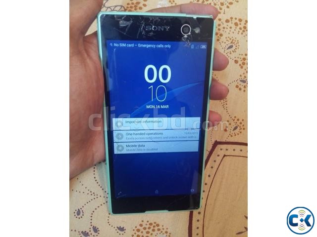 Sony Xperia C3 Display Broken large image 0