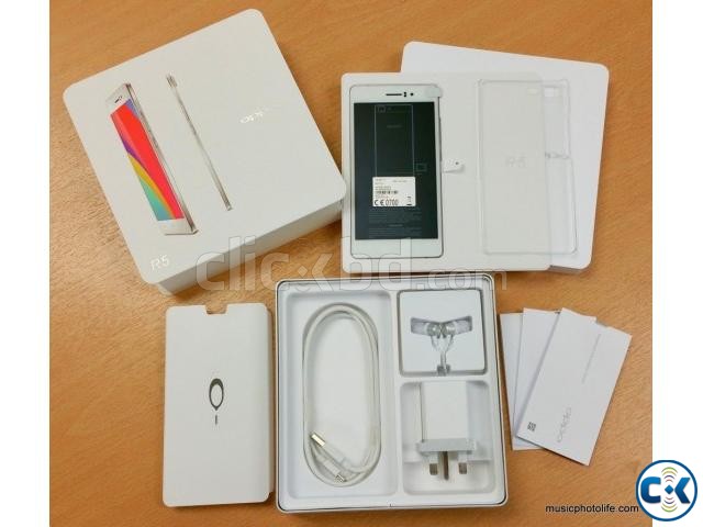 Oppo R5 white 16gb...totally unused all accessories... large image 0