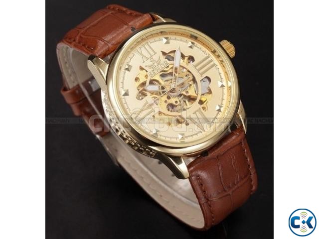 SEWOR GOLD MECHANICAL WRIST WATCH tk1900 large image 0