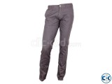 Deep ash Color New Men Gabardine Pant form zara brand