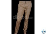 cream Color New Men Gabardine Pant form zara brand