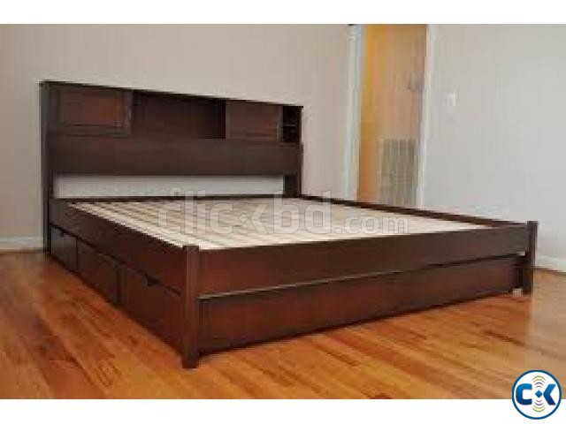 Shagun Wooden Bed large image 0