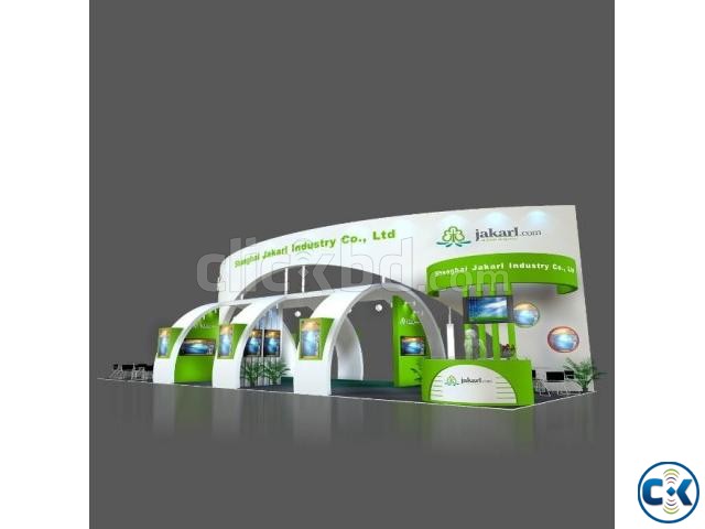 Exhibition booth stall design large image 0