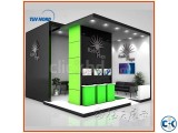 trade show exhibition booth stall design for expo trade fai