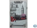 Scrawl Trolley Suitcase Luggage 2 pics set