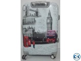 Scrawl Trolley Suitcase Luggage 2 pics set