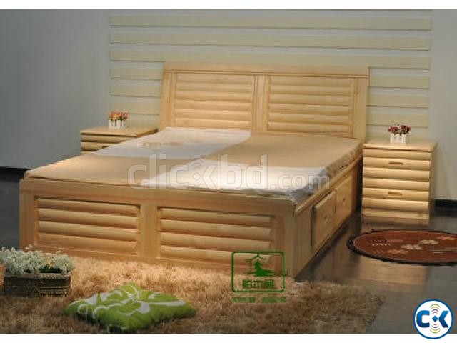 Shagun Wooden Bed large image 0