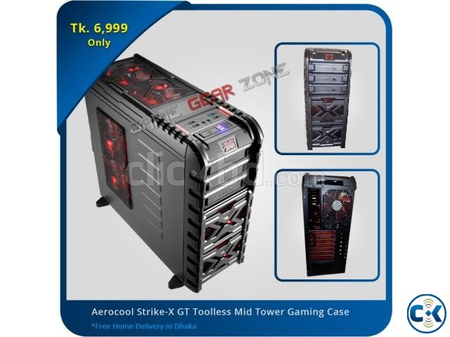 Aerocool Strike-X GT Toolless Mid Tower Gaming Case large image 0