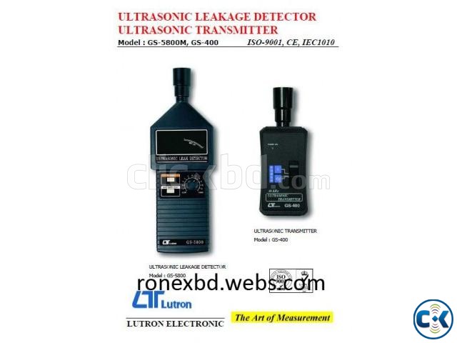 ULTRASONIC LEAKAGE DETECTOR LUTRON GS-5800 large image 0