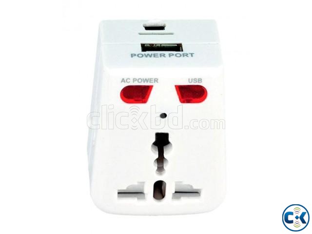 Spy Motion Detector Plug with Socket New  large image 0