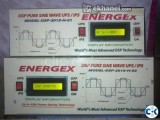 Energex DSP Pure Sine Wave UPS IPS 650 VA 5yrs. Warranty