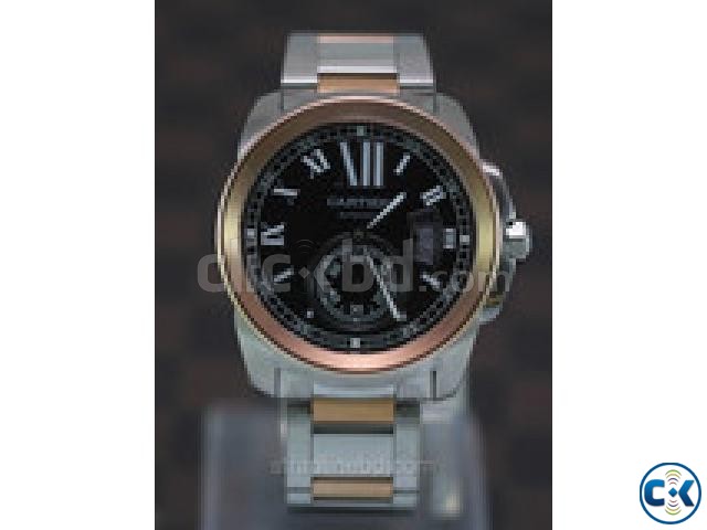 CARTIER CALIBRE DE CARTIER MEN S WATCH W7100036 large image 0