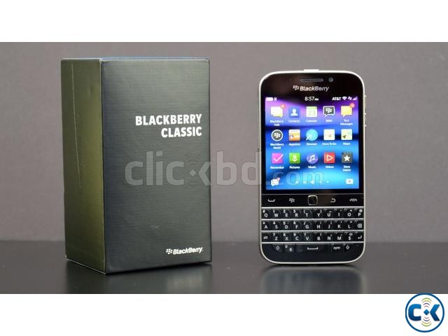 Brand New Blackberry Classic Sealed Pack With 1 Yr Warranty | ClickBD large image 0