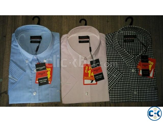 Original Pierre-Cardin Men s Half Sleeve Shirt large image 0