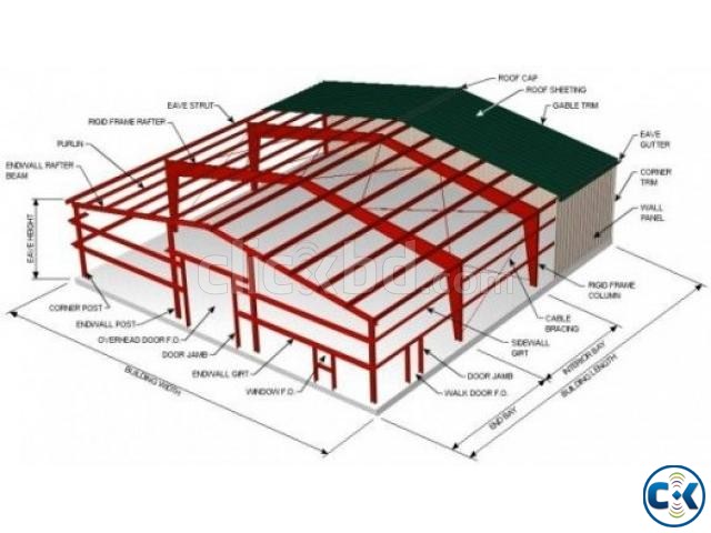 Steel structure building manufacturer large image 0