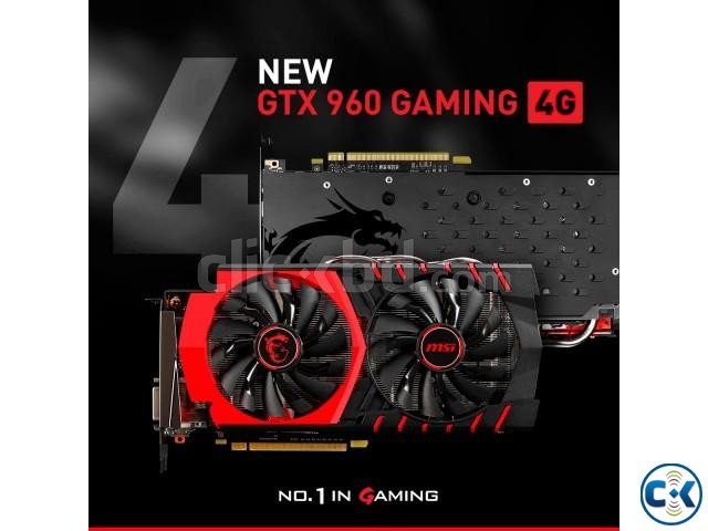 MSI GeForce GTX 960 Gaming 4GB large image 0