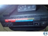 SHARP KARAOKE system Laser Compact disk player