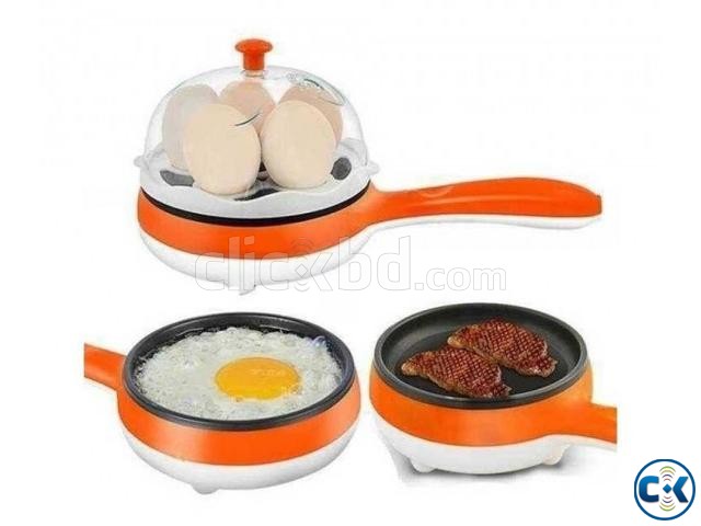 Multifunctional Egg Boiler And Fry Pan large image 0