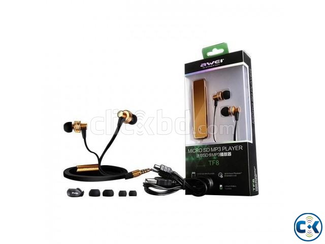 AWEI MP3 PLAYER EARPHONE large image 0