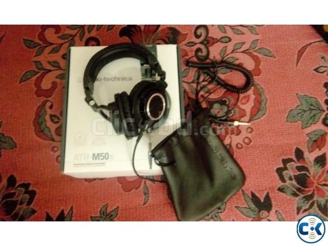 Audio-Technica ATH-M50x Professional Studio Monitor Headphon large image 0