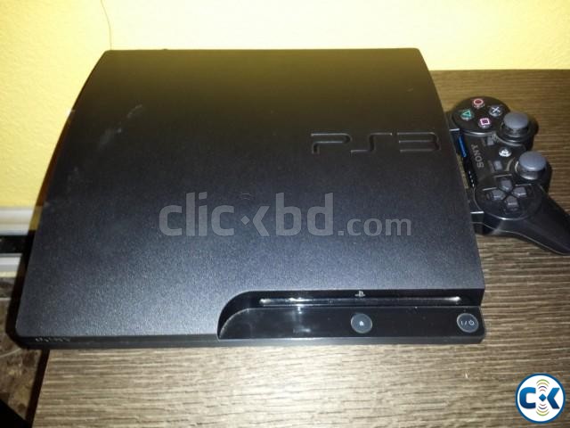 PS3 SLIM 320GB MODED Firmware 4.75 with 4 controllers large image 0