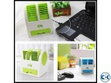 Portable Mini USB Cooler Double Outlet AC