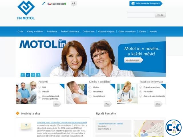 Make a Hospital or Diagnostic center website large image 0