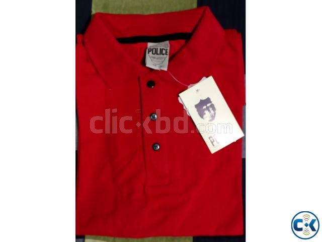 police Brand polo টি-সাট large image 0