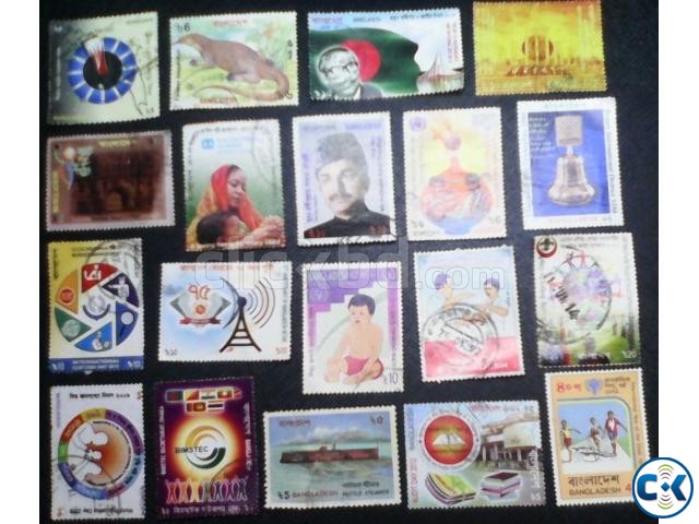 Bd 19 Pcs different Stamps large image 0