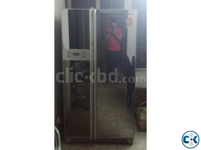 SAMSUNG double door refrigerator side by side  large image 0