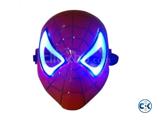 Spider Man LED Mask large image 0