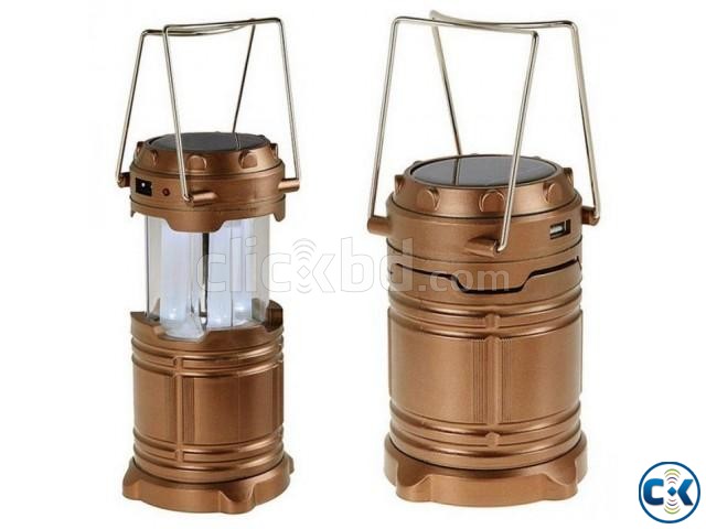 Rechargeable Lantern Solar Power Light  large image 0