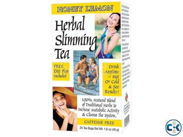 21st Century Herbal Slimming Tea Honey Lemon - 24 Tea Bags  large image 0