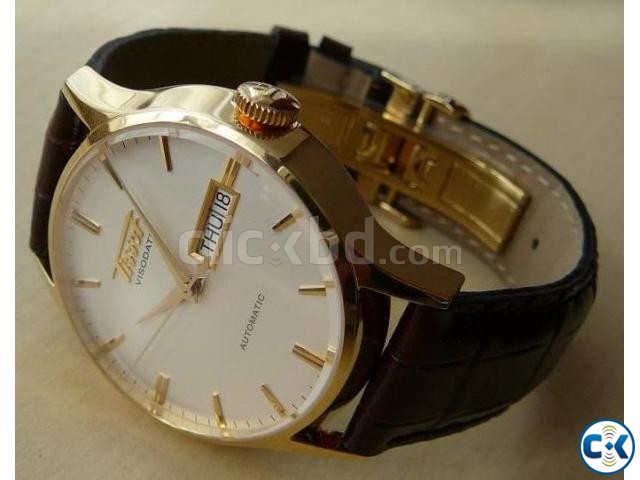White Colour Tissot Visodate genuine replica with new lock large image 0