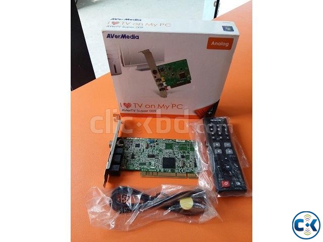 Avermedia internal pci tv card with box. large image 0