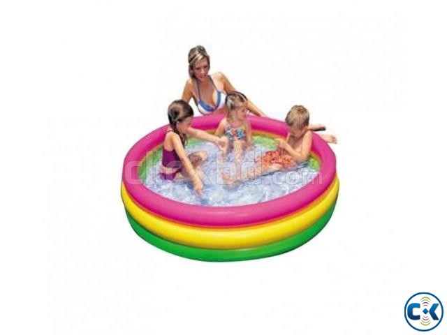 Inflatable 2 ft Kids Water Pool large image 0