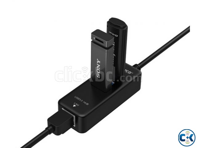 USB 3.0 TO USB 3.0 HUB WITH LAN large image 0