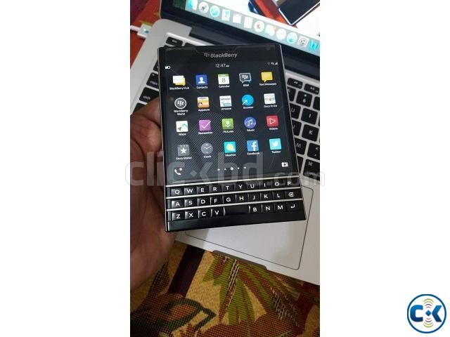 brand new condition blackberry passport black edition 32gb large image 0