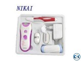 Nikai 4 in 1 Lady Shaver with Eepilator