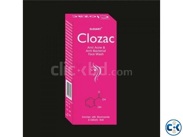 Clozac Anti Acne Anti Bacterial Face Wash large image 0