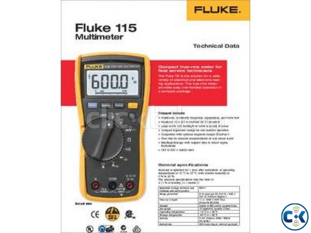 Digital Multimeter in Bangladesh Fluke 115 large image 0